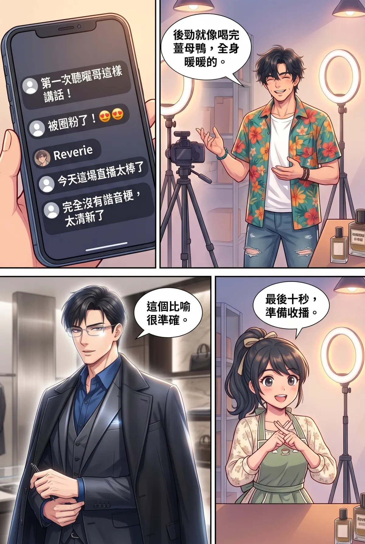《頂流過氣後，我靠互嗆帶貨爆紅了》 第 7 集　《頂流過氣後，我靠互嗆帶貨爆紅了》 - 毒舌經理的破綻 第 14 頁
