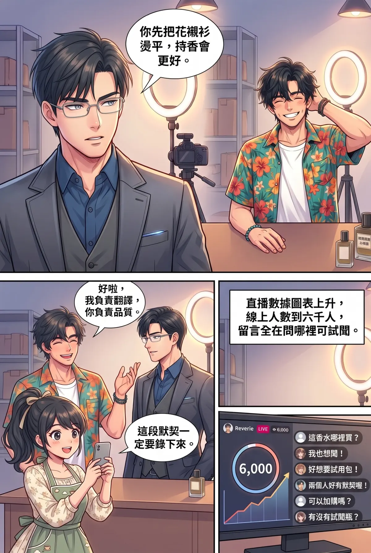 《頂流過氣後，我靠互嗆帶貨爆紅了》 第 7 集　《頂流過氣後，我靠互嗆帶貨爆紅了》 - 毒舌經理的破綻 第 13 頁