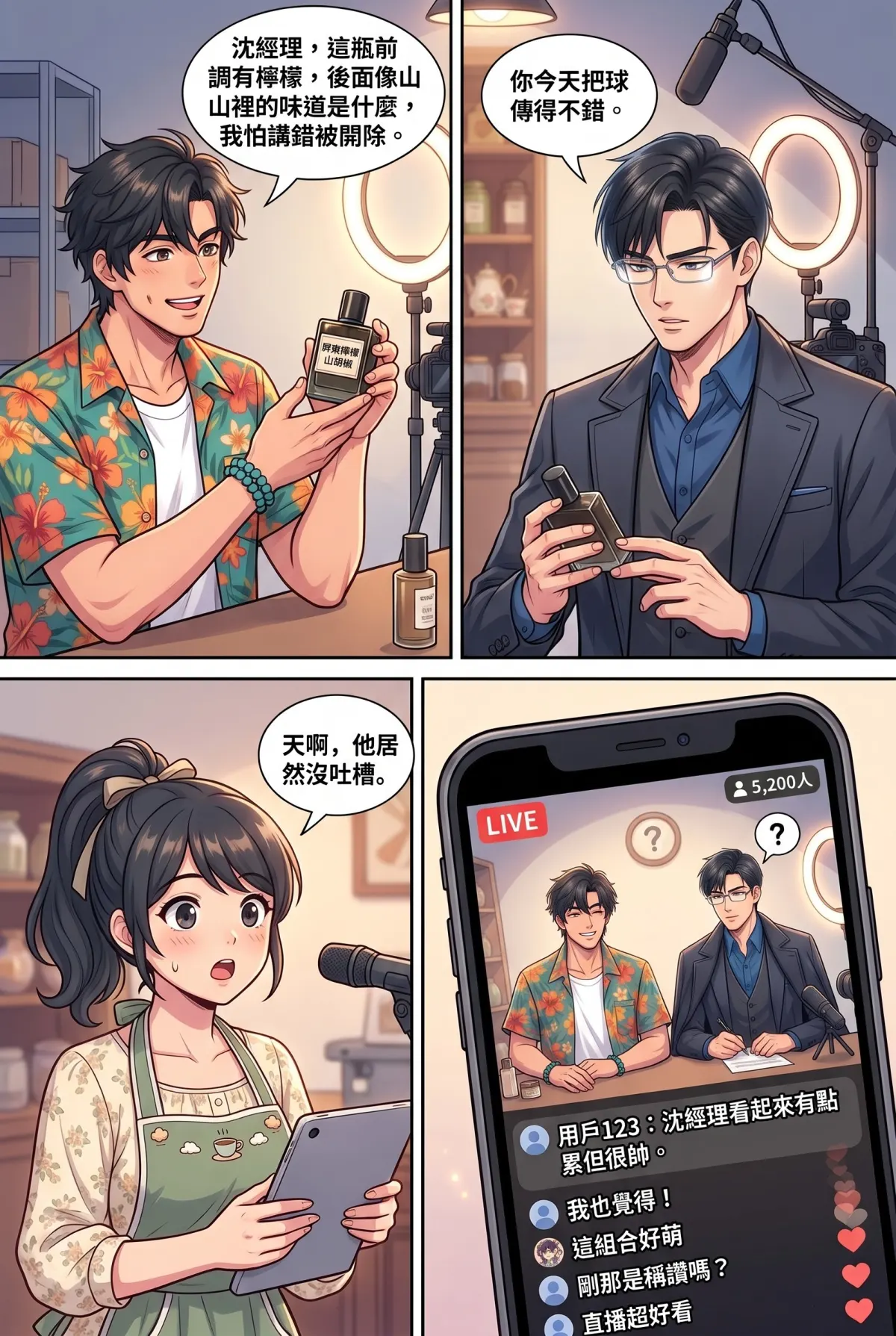 《頂流過氣後，我靠互嗆帶貨爆紅了》 第 7 集　《頂流過氣後，我靠互嗆帶貨爆紅了》 - 毒舌經理的破綻 第 10 頁