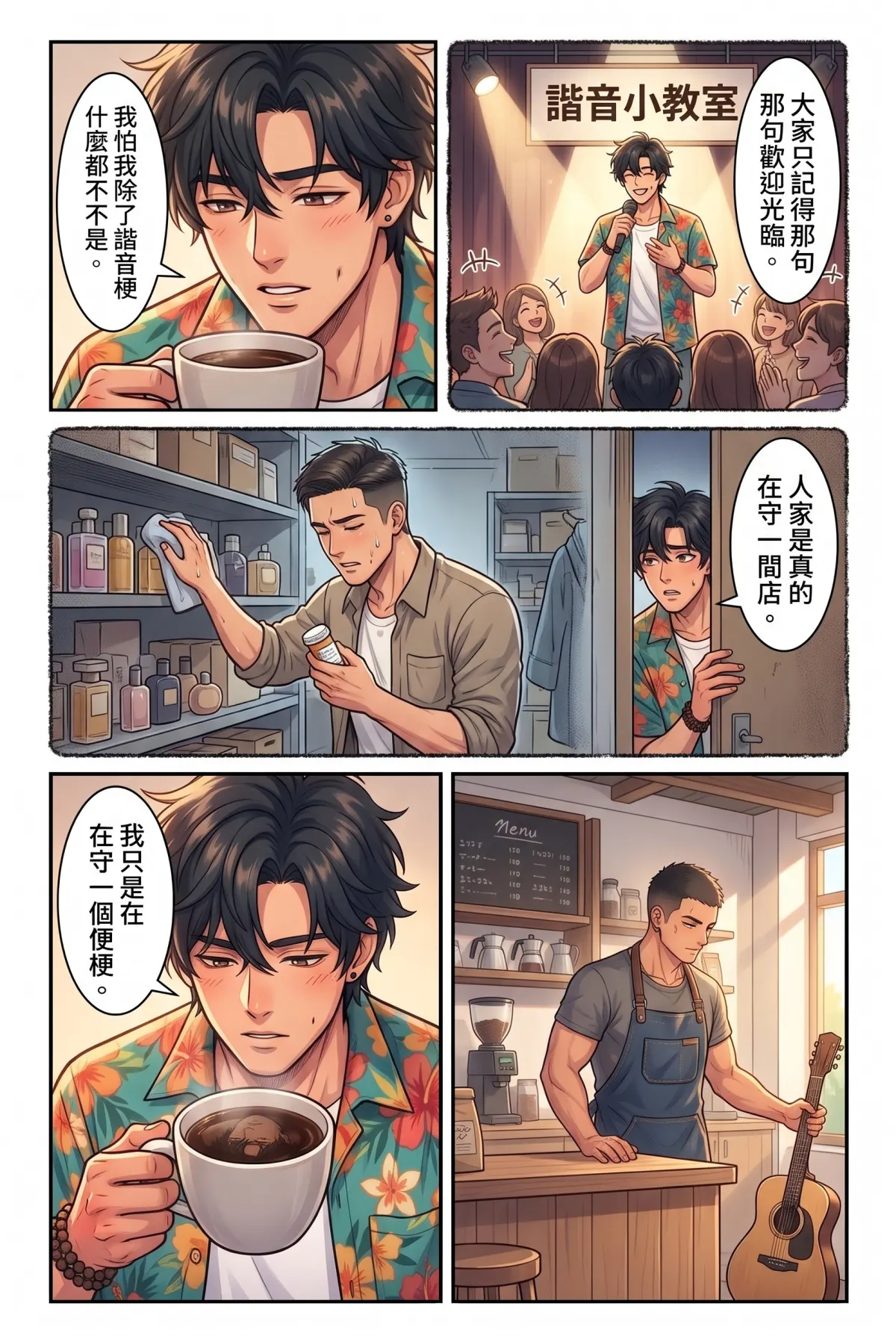 《頂流過氣後，我靠互嗆帶貨爆紅了》 第 8 集　《頂流過氣後，我靠互嗆帶貨爆紅了》 - 深夜咖啡館的真心話 第 7 頁