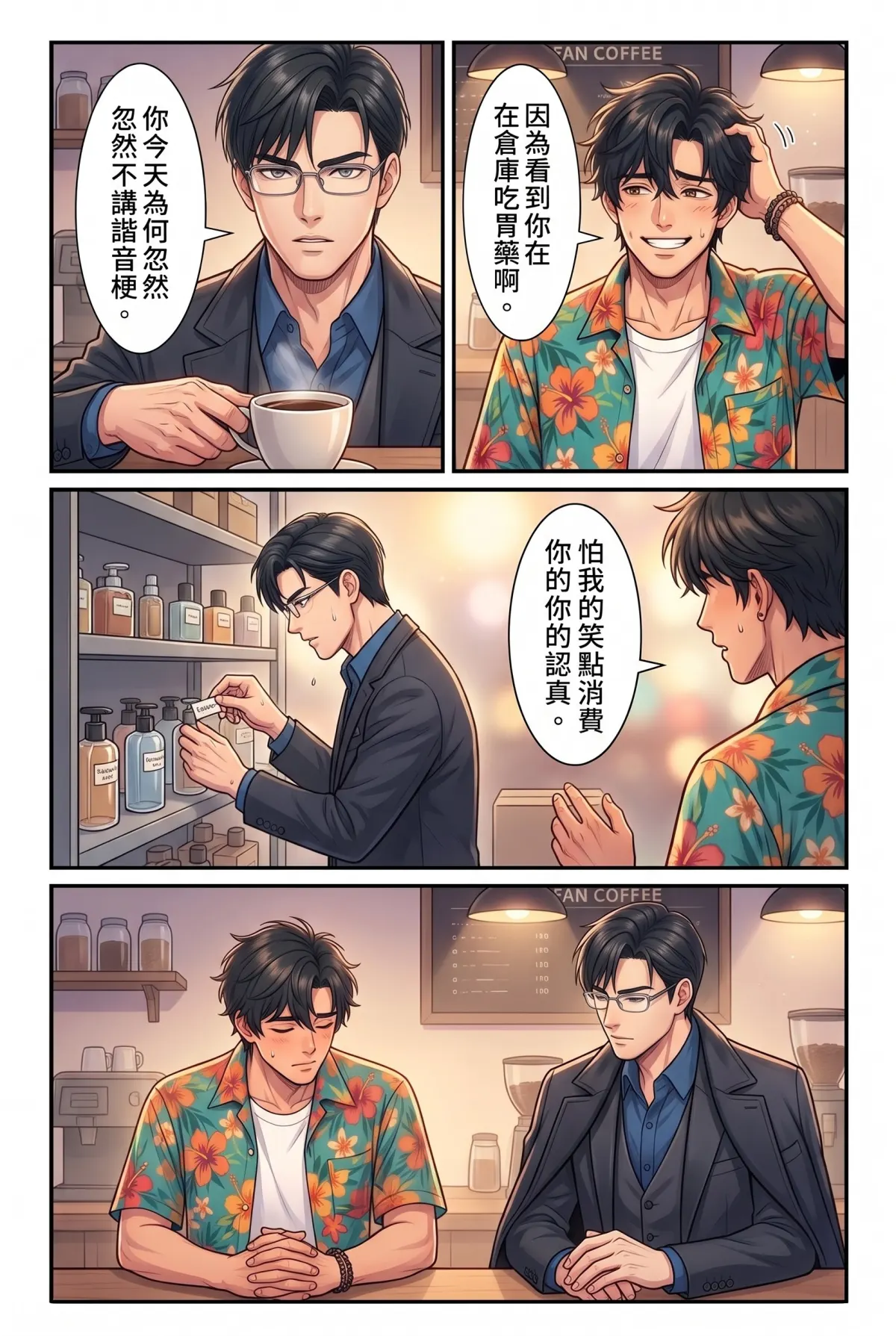 《頂流過氣後，我靠互嗆帶貨爆紅了》 第 8 集　《頂流過氣後，我靠互嗆帶貨爆紅了》 - 深夜咖啡館的真心話 第 12 頁