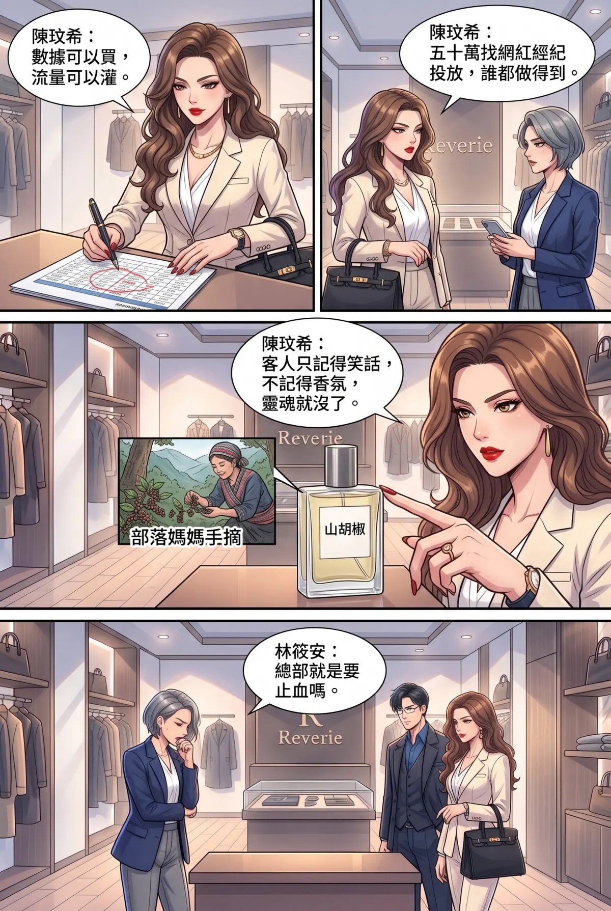 《頂流過氣後，我靠互嗆帶貨爆紅了》 第 9 集　《頂流過氣後，我靠互嗆帶貨爆紅了》 - 數據女魔頭的合約審判 第 8 頁