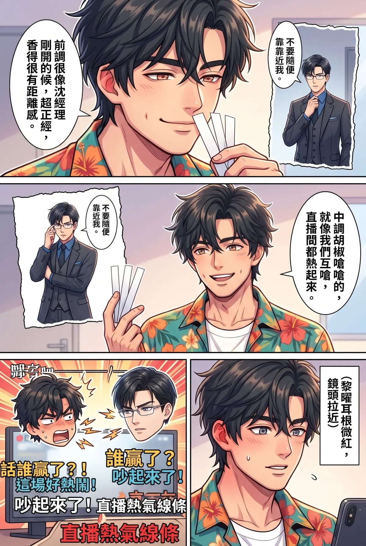 《頂流過氣後，我靠互嗆帶貨爆紅了》 第 10 集　《頂流過氣後，我靠互嗆帶貨爆紅了》 - 艾力克斯的香水難題 第 9 頁