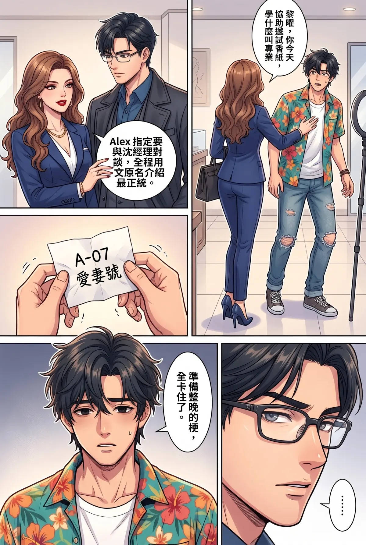 《頂流過氣後，我靠互嗆帶貨爆紅了》 第 10 集　《頂流過氣後，我靠互嗆帶貨爆紅了》 - 艾力克斯的香水難題 第 5 頁