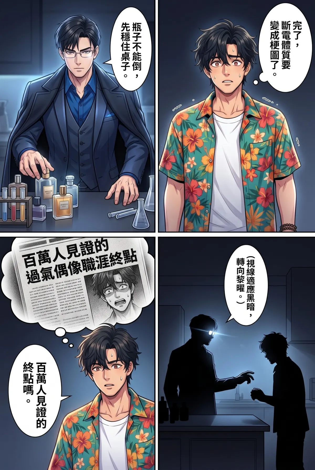 《頂流過氣後，我靠互嗆帶貨爆紅了》 第 11 集　《頂流過氣後，我靠互嗆帶貨爆紅了》 - 百萬直播的斷線危機 第 10 頁