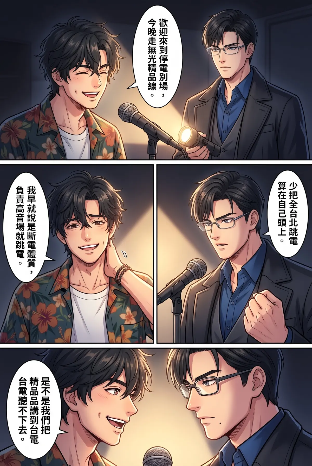 《頂流過氣後，我靠互嗆帶貨爆紅了》 第 11 集　《頂流過氣後，我靠互嗆帶貨爆紅了》 - 百萬直播的斷線危機 第 13 頁