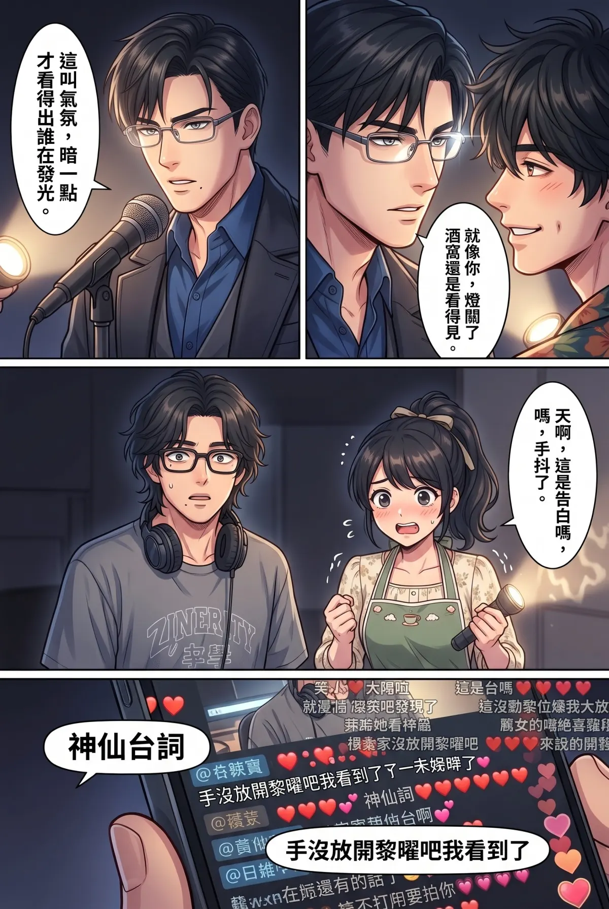 《頂流過氣後，我靠互嗆帶貨爆紅了》 第 11 集　《頂流過氣後，我靠互嗆帶貨爆紅了》 - 百萬直播的斷線危機 第 14 頁