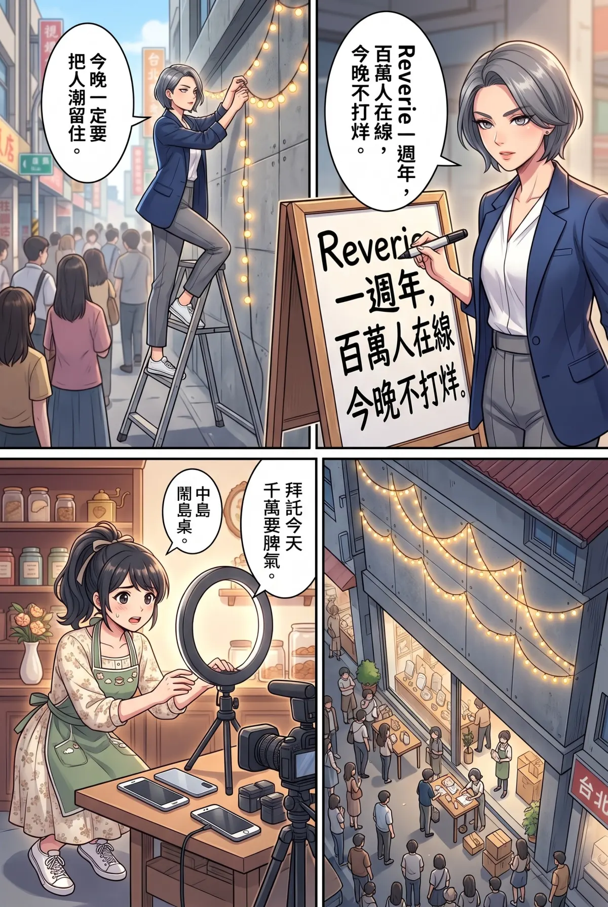 《頂流過氣後，我靠互嗆帶貨爆紅了》 第 11 集　《頂流過氣後，我靠互嗆帶貨爆紅了》 - 百萬直播的斷線危機 第 2 頁
