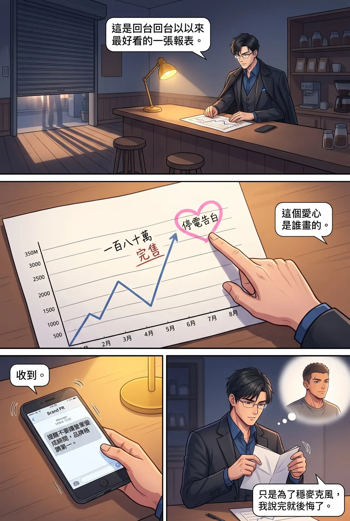 《頂流過氣後，我靠互嗆帶貨爆紅了》 第 12 集　《頂流過氣後，我靠互嗆帶貨爆紅了》 - 營業還是心動 第 13 頁
