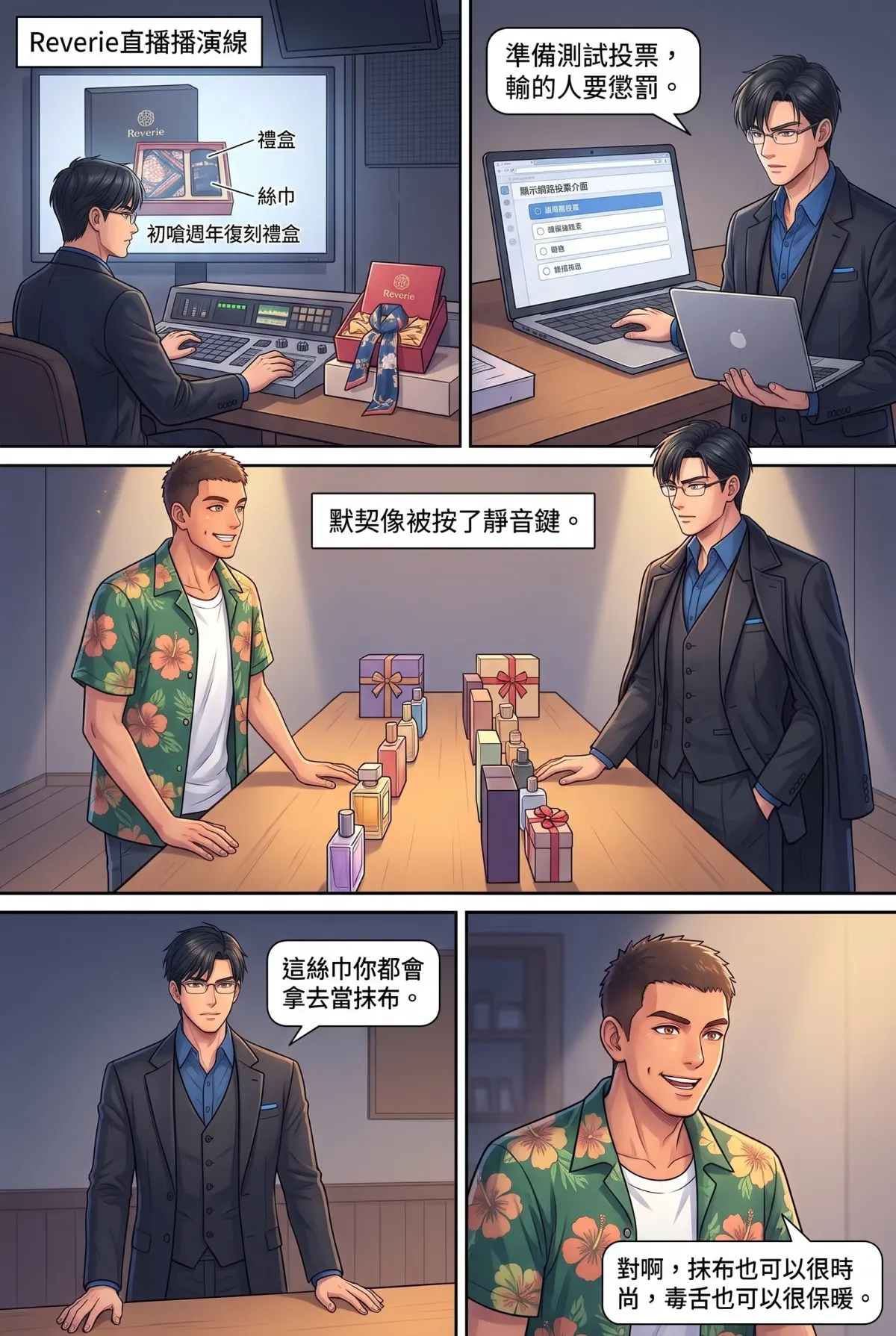 《頂流過氣後，我靠互嗆帶貨爆紅了》 第 12 集　《頂流過氣後，我靠互嗆帶貨爆紅了》 - 營業還是心動 第 14 頁