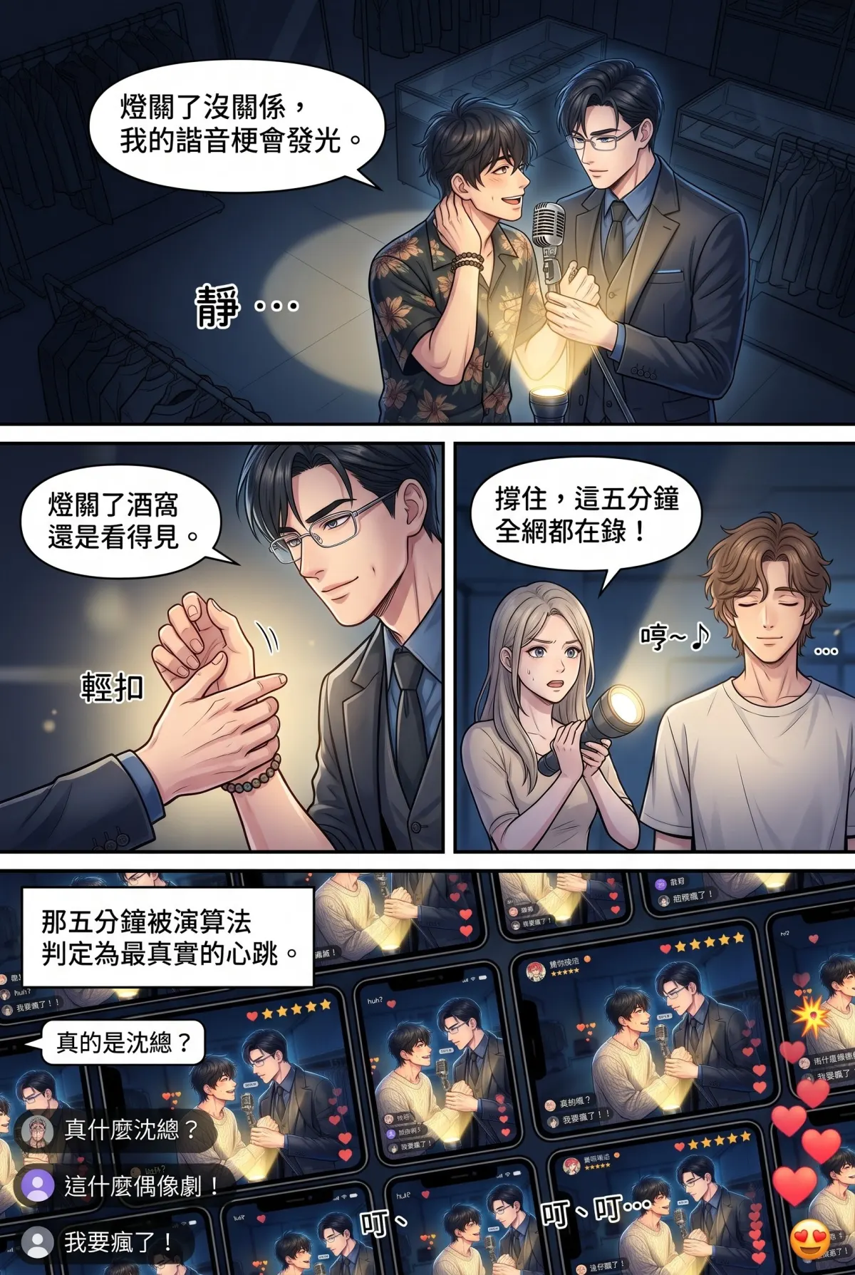 《頂流過氣後，我靠互嗆帶貨爆紅了》 第 12 集　《頂流過氣後，我靠互嗆帶貨爆紅了》 - 營業還是心動 第 2 頁