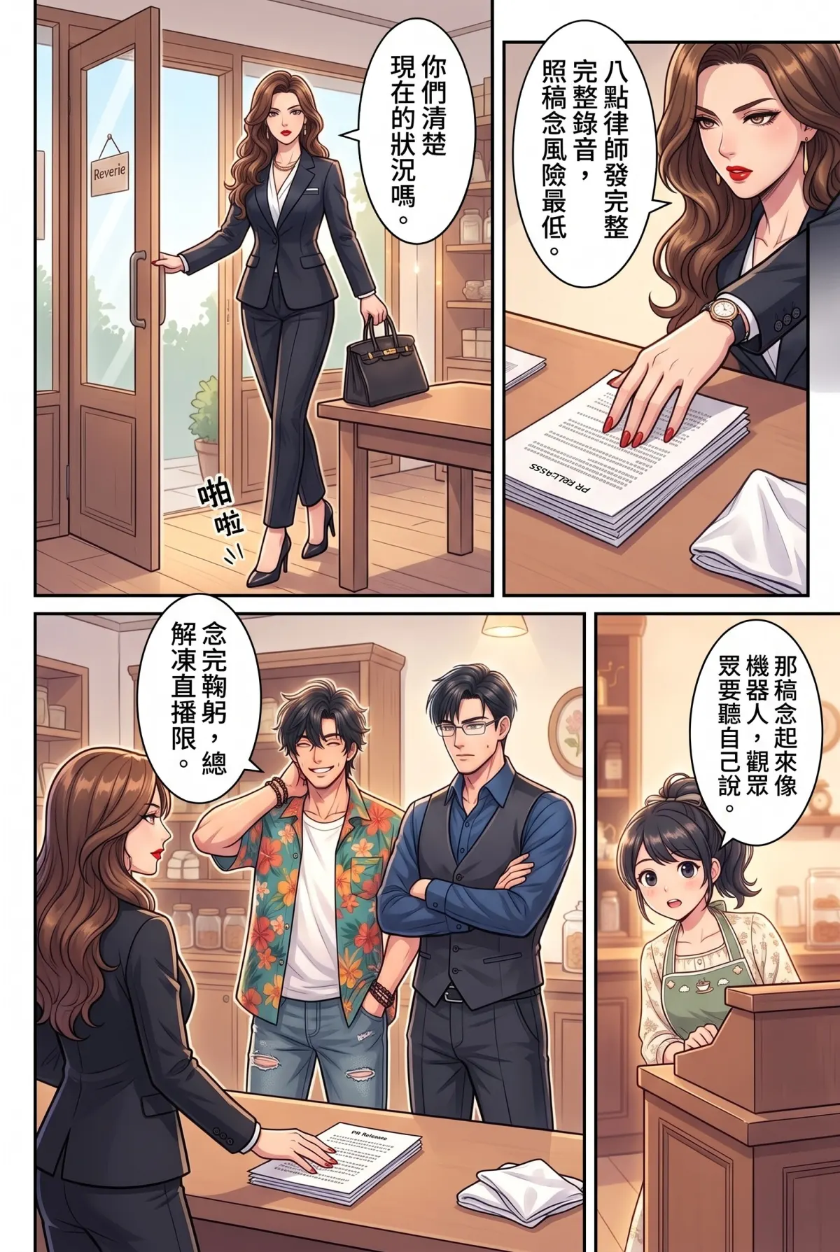 《頂流過氣後，我靠互嗆帶貨爆紅了》 第 14 集　《頂流過氣後，我靠互嗆帶貨爆紅了》 - 不按腳本的告白直播 第 7 頁
