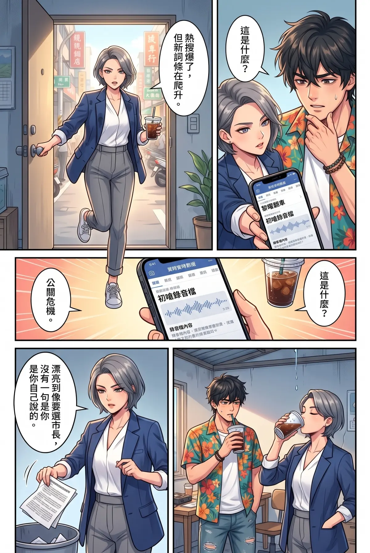 《頂流過氣後，我靠互嗆帶貨爆紅了》 第 14 集　《頂流過氣後，我靠互嗆帶貨爆紅了》 - 不按腳本的告白直播 第 3 頁