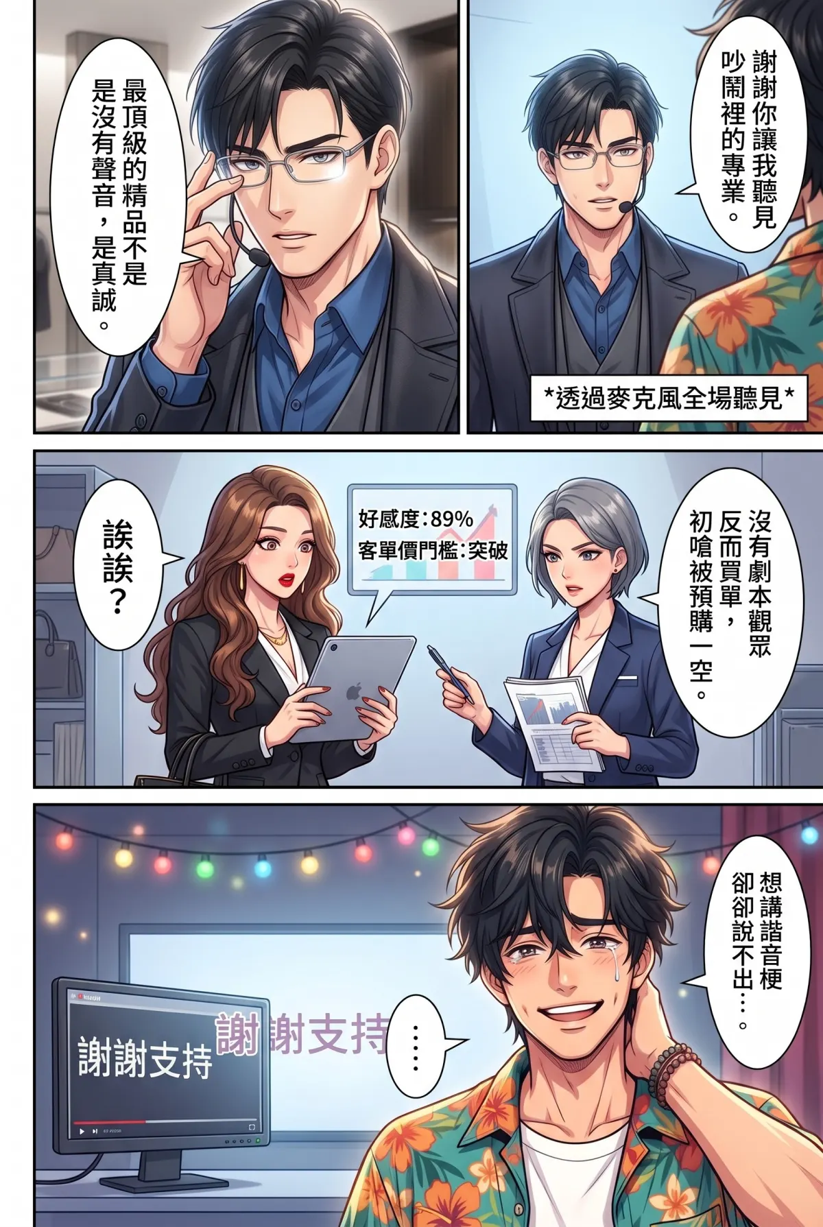 《頂流過氣後，我靠互嗆帶貨爆紅了》 第 14 集　《頂流過氣後，我靠互嗆帶貨爆紅了》 - 不按腳本的告白直播 第 14 頁