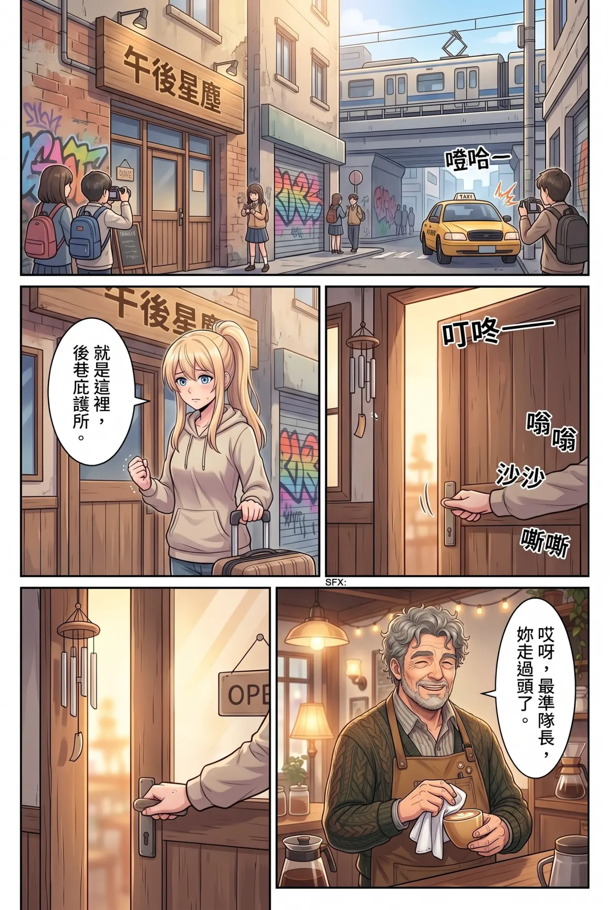 失能的極光隊長，今天也在後巷咖啡廳裝路人 第 1 集　失能的極光隊長，今天也在後巷咖啡廳裝路人 - 極光熄滅的那一天 第 7 頁