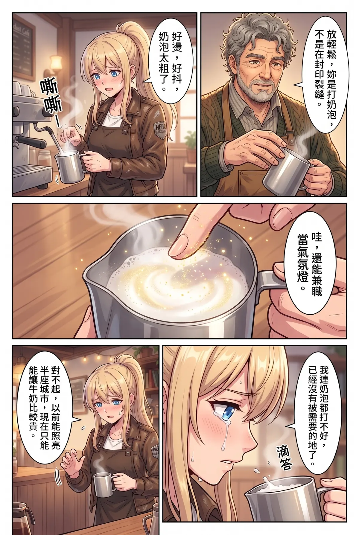 失能的極光隊長，今天也在後巷咖啡廳裝路人 第 1 集　失能的極光隊長，今天也在後巷咖啡廳裝路人 - 極光熄滅的那一天 第 9 頁