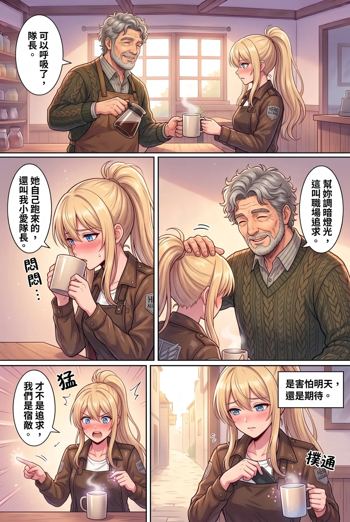 失能的極光隊長，今天也在後巷咖啡廳裝路人 第 2 集　失能的極光隊長，今天也在後巷咖啡廳裝路人 - 巷子裡的夜鴉常客 第 12 頁