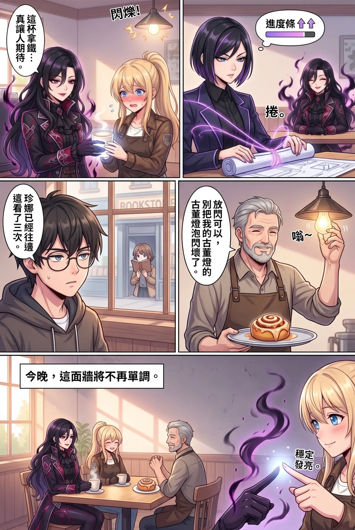 失能的極光隊長，今天也在後巷咖啡廳裝路人 第 5 集　失能的極光隊長，今天也在後巷咖啡廳裝路人 - 霸總反派的追求筆記 第 14 頁