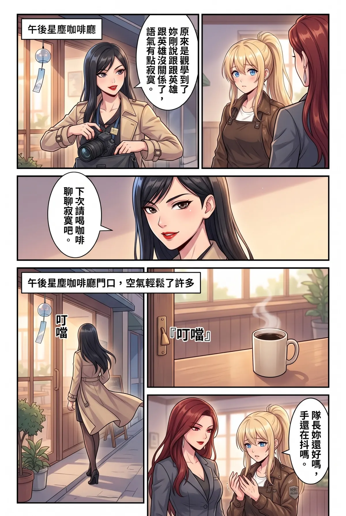 失能的極光隊長，今天也在後巷咖啡廳裝路人 第 8 集　失能的極光隊長，今天也在後巷咖啡廳裝路人 - 記者的嗅覺 第 14 頁