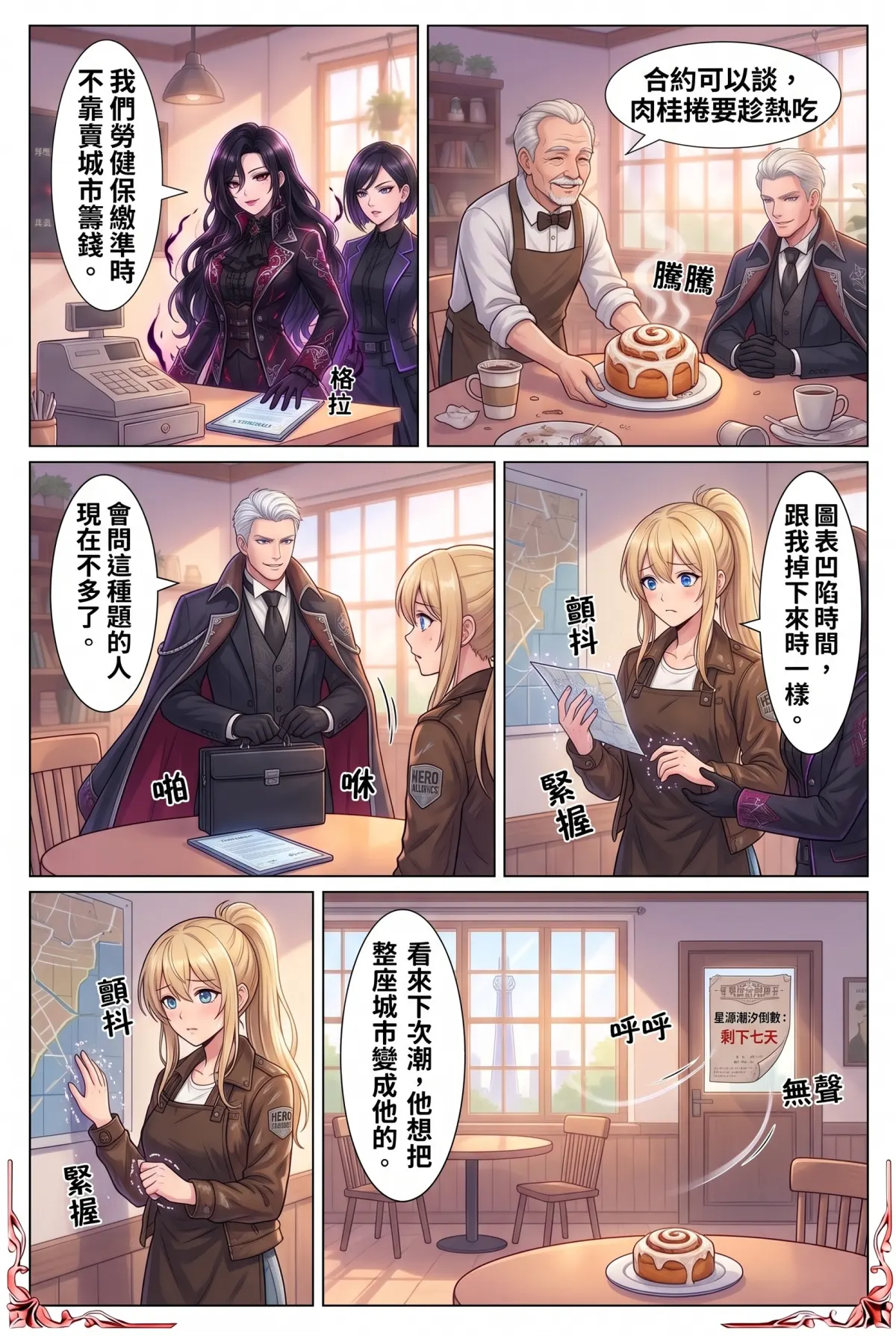 失能的極光隊長，今天也在後巷咖啡廳裝路人 第 9 集　失能的極光隊長，今天也在後巷咖啡廳裝路人 - 重力債務催繳中 第 14 頁
