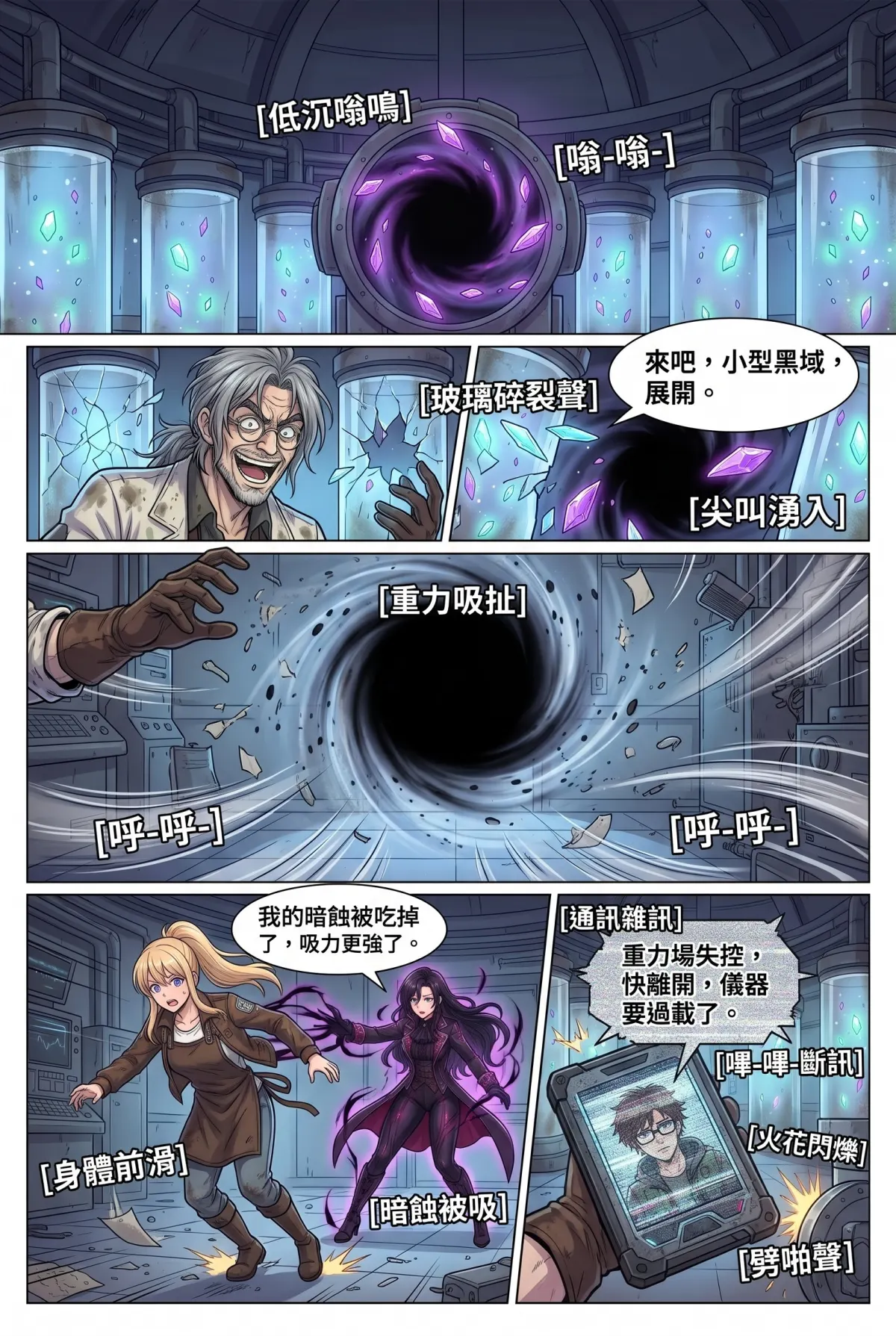 失能的極光隊長，今天也在後巷咖啡廳裝路人 第 10 集　失能的極光隊長，今天也在後巷咖啡廳裝路人 - 地下室的低語 第 12 頁