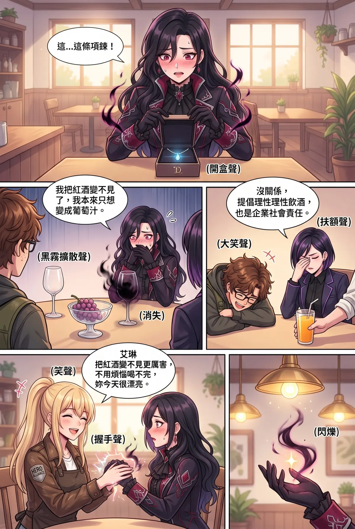 失能的極光隊長，今天也在後巷咖啡廳裝路人 第 14 集　失能的極光隊長，今天也在後巷咖啡廳裝路人 - 秘書的戀愛作戰會議 第 11 頁