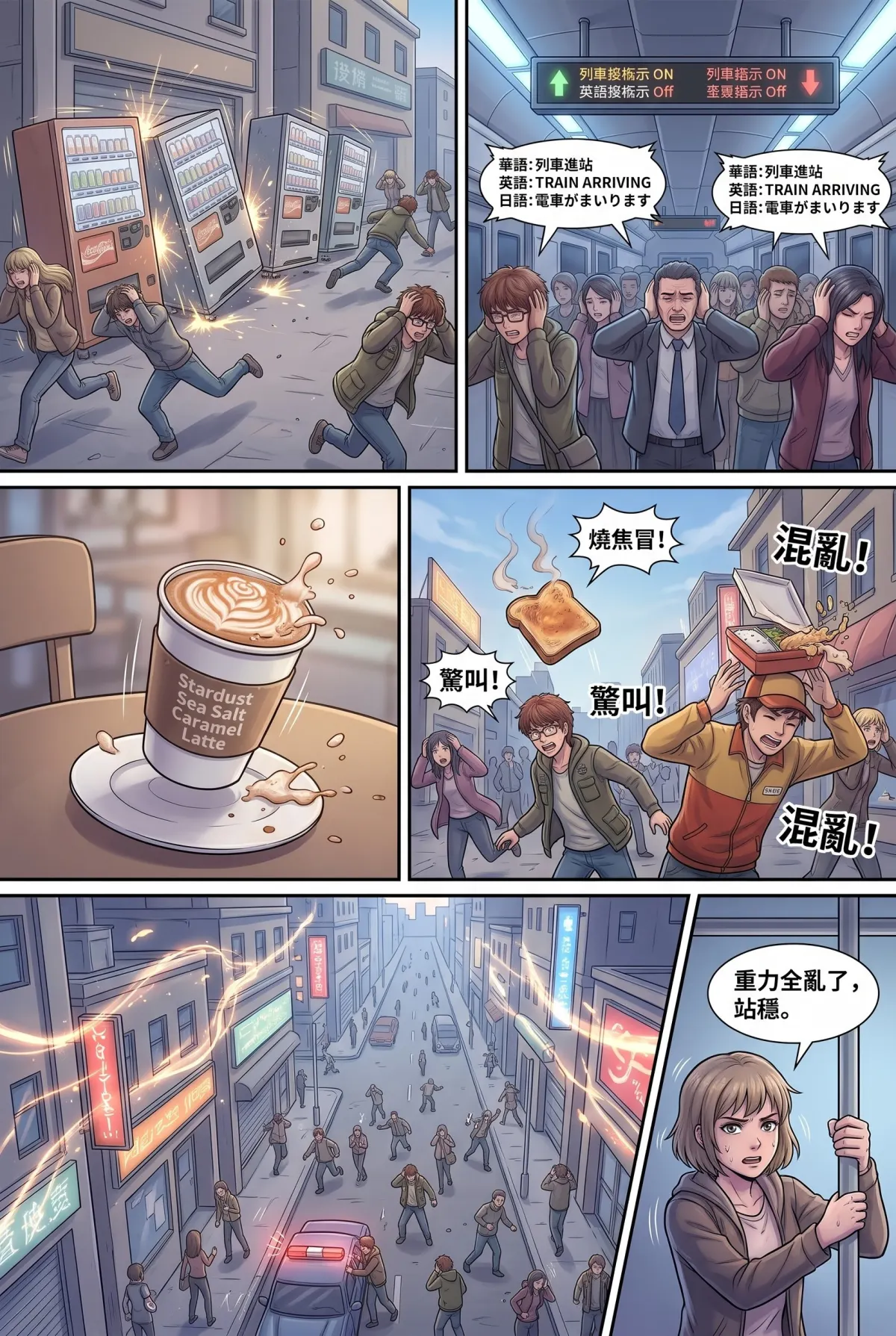 失能的極光隊長，今天也在後巷咖啡廳裝路人 第 16 集　失能的極光隊長，今天也在後巷咖啡廳裝路人 - 裂縫再開 第 6 頁