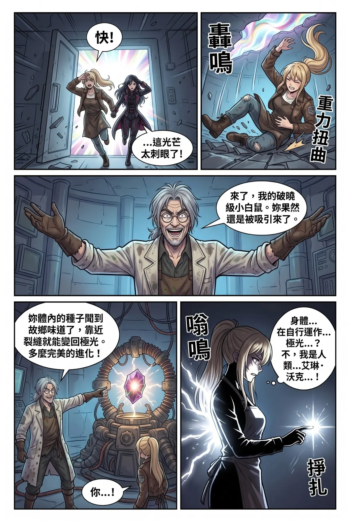失能的極光隊長，今天也在後巷咖啡廳裝路人 第 16 集　失能的極光隊長，今天也在後巷咖啡廳裝路人 - 裂縫再開 第 11 頁