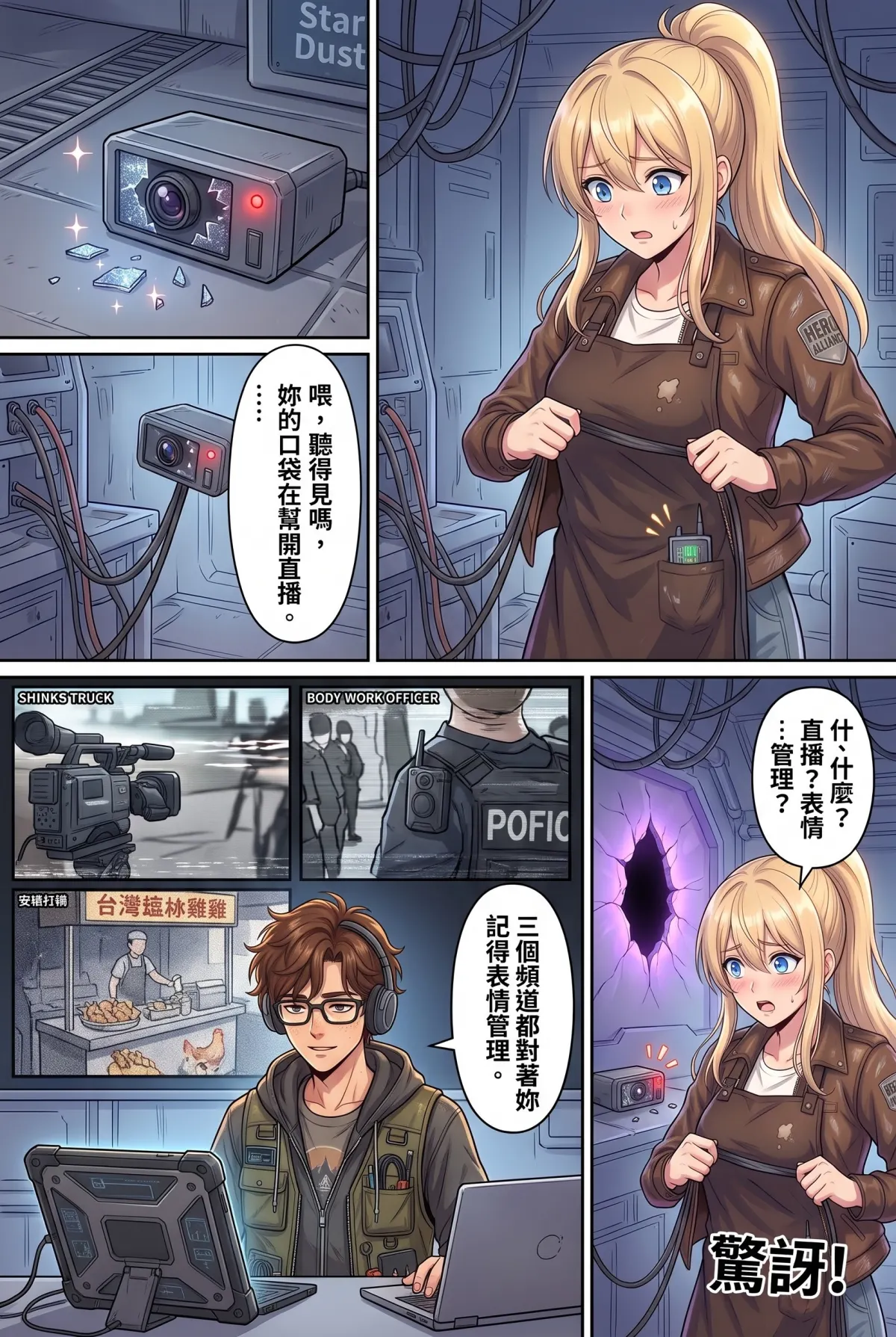 失能的極光隊長，今天也在後巷咖啡廳裝路人 第 17 集　失能的極光隊長，今天也在後巷咖啡廳裝路人 - 路人辭職，隊長歸隊 第 4 頁