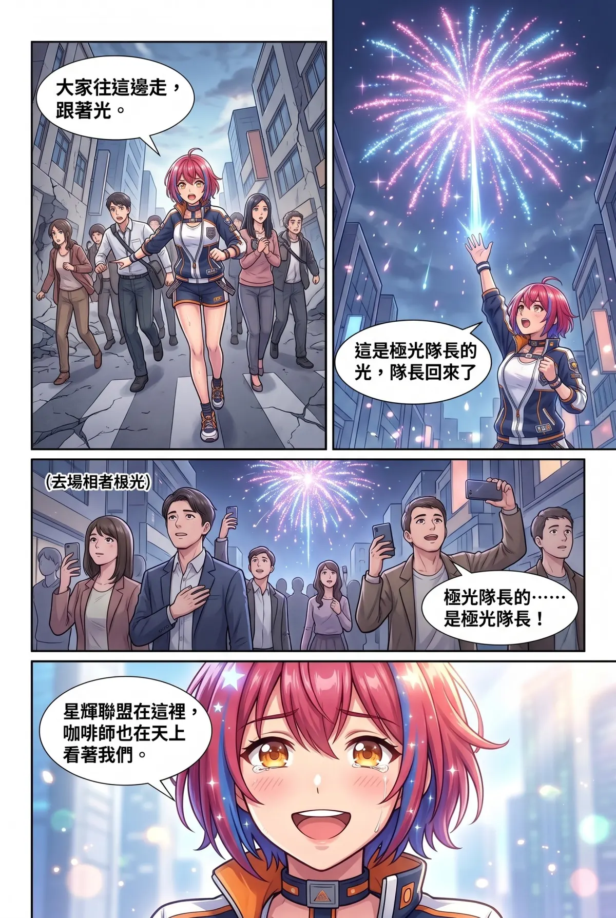 失能的極光隊長，今天也在後巷咖啡廳裝路人 第 19 集　失能的極光隊長，今天也在後巷咖啡廳裝路人 - 破曉再臨 第 12 頁