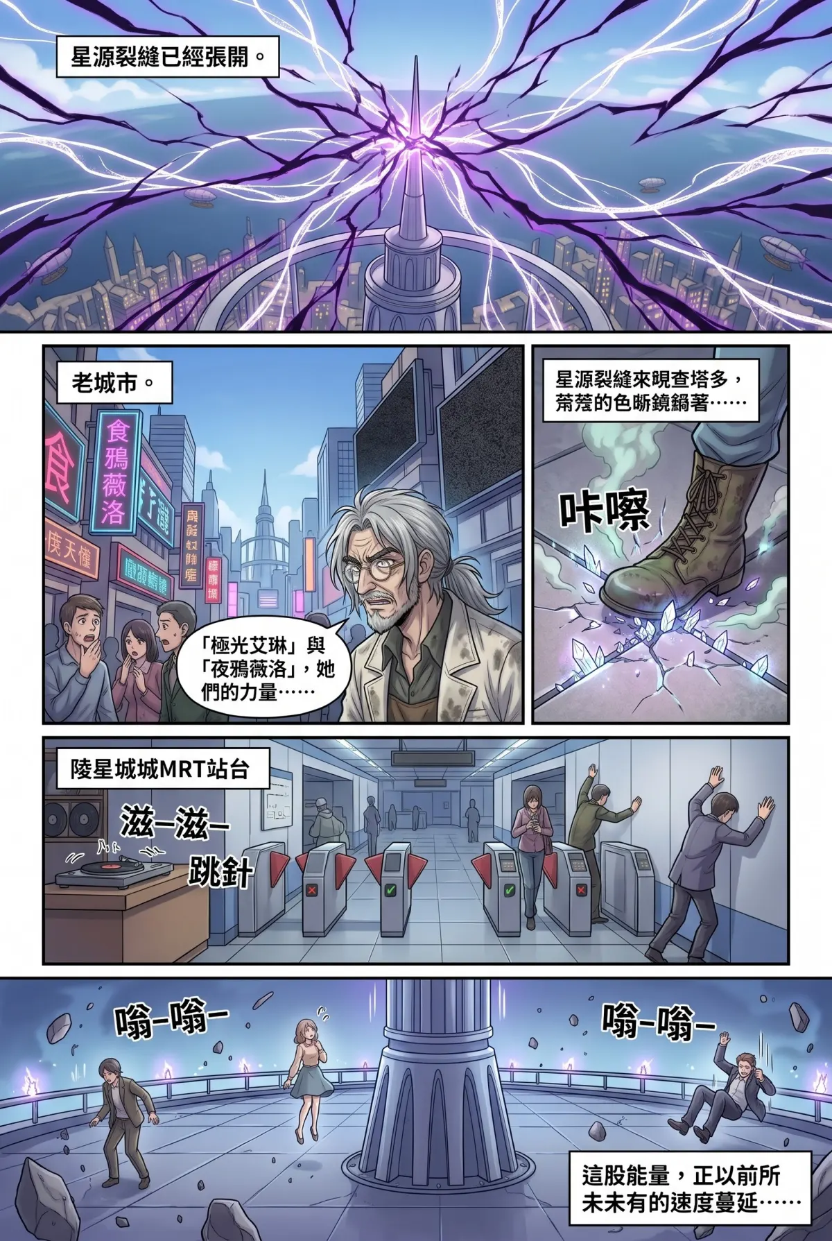 失能的極光隊長，今天也在後巷咖啡廳裝路人 第 19 集　失能的極光隊長，今天也在後巷咖啡廳裝路人 - 破曉再臨 第 2 頁