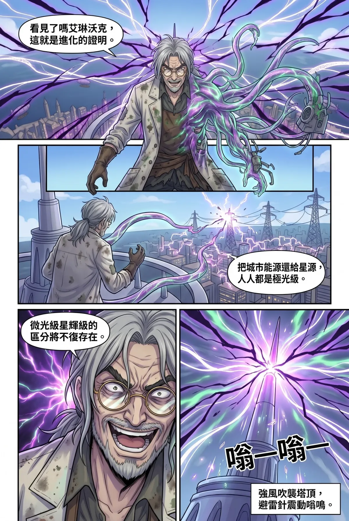 失能的極光隊長，今天也在後巷咖啡廳裝路人 第 19 集　失能的極光隊長，今天也在後巷咖啡廳裝路人 - 破曉再臨 第 3 頁