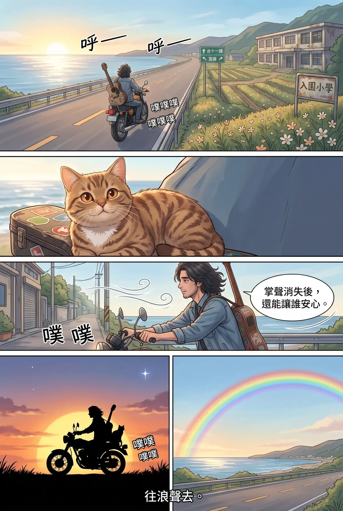 《太平洋公路：破吉他與信號槍的午後》 第 1 集　《太平洋公路：破吉他與信號槍的午後》 - 第一章：最後的走音安可 第 17 頁