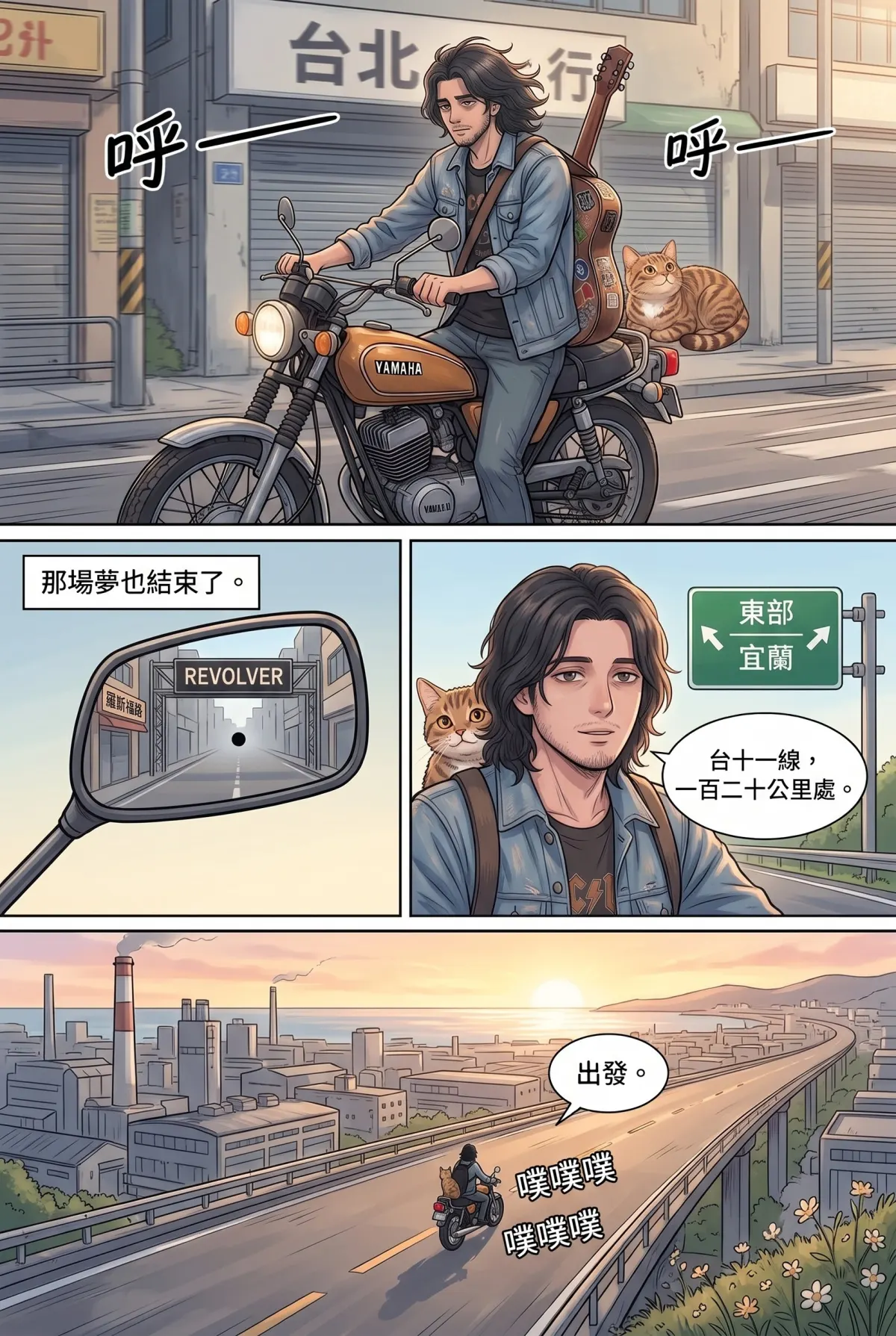 《太平洋公路：破吉他與信號槍的午後》 第 1 集　《太平洋公路：破吉他與信號槍的午後》 - 第一章：最後的走音安可 第 16 頁