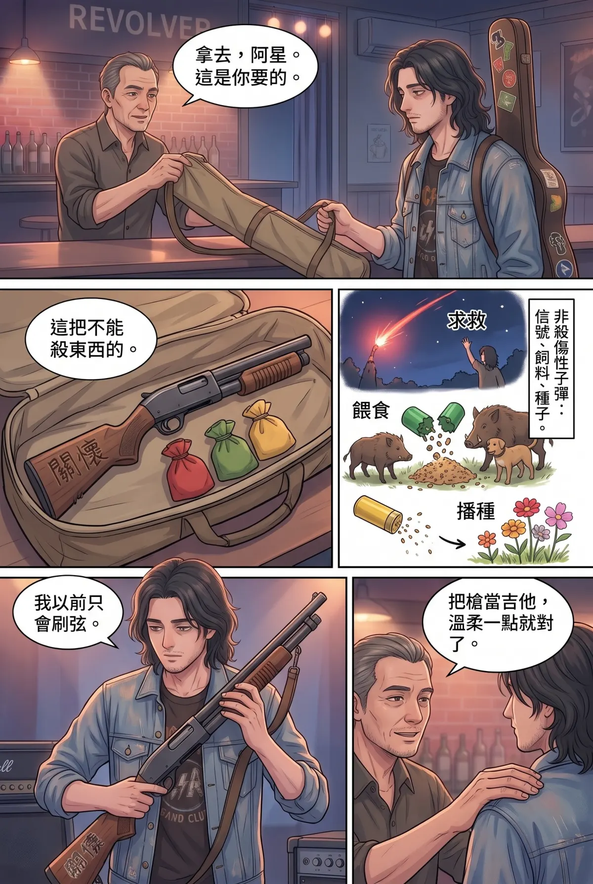 《太平洋公路：破吉他與信號槍的午後》 第 1 集　《太平洋公路：破吉他與信號槍的午後》 - 第一章：最後的走音安可 第 12 頁