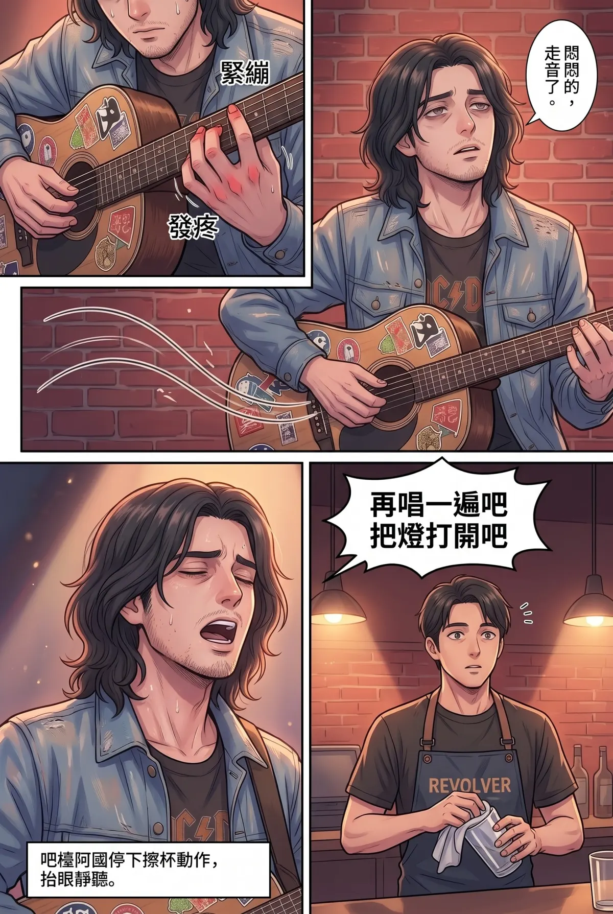 《太平洋公路：破吉他與信號槍的午後》 第 1 集　《太平洋公路：破吉他與信號槍的午後》 - 第一章：最後的走音安可 第 6 頁