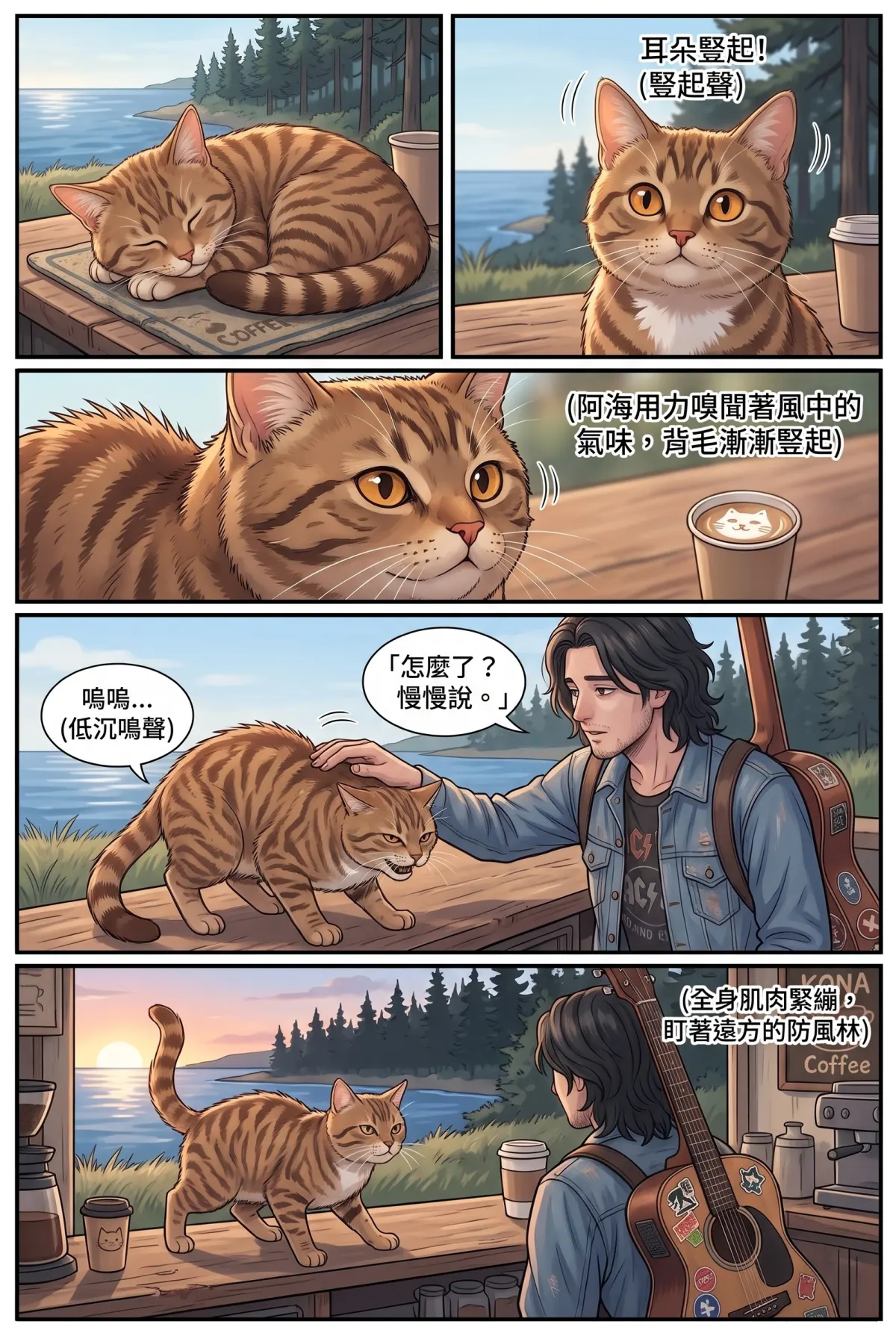 《太平洋公路：破吉他與信號槍的午後》 第 3 集　《太平洋公路：破吉他與信號槍的午後》 - 第三章：黃昏時分牠們來了 第 5 頁