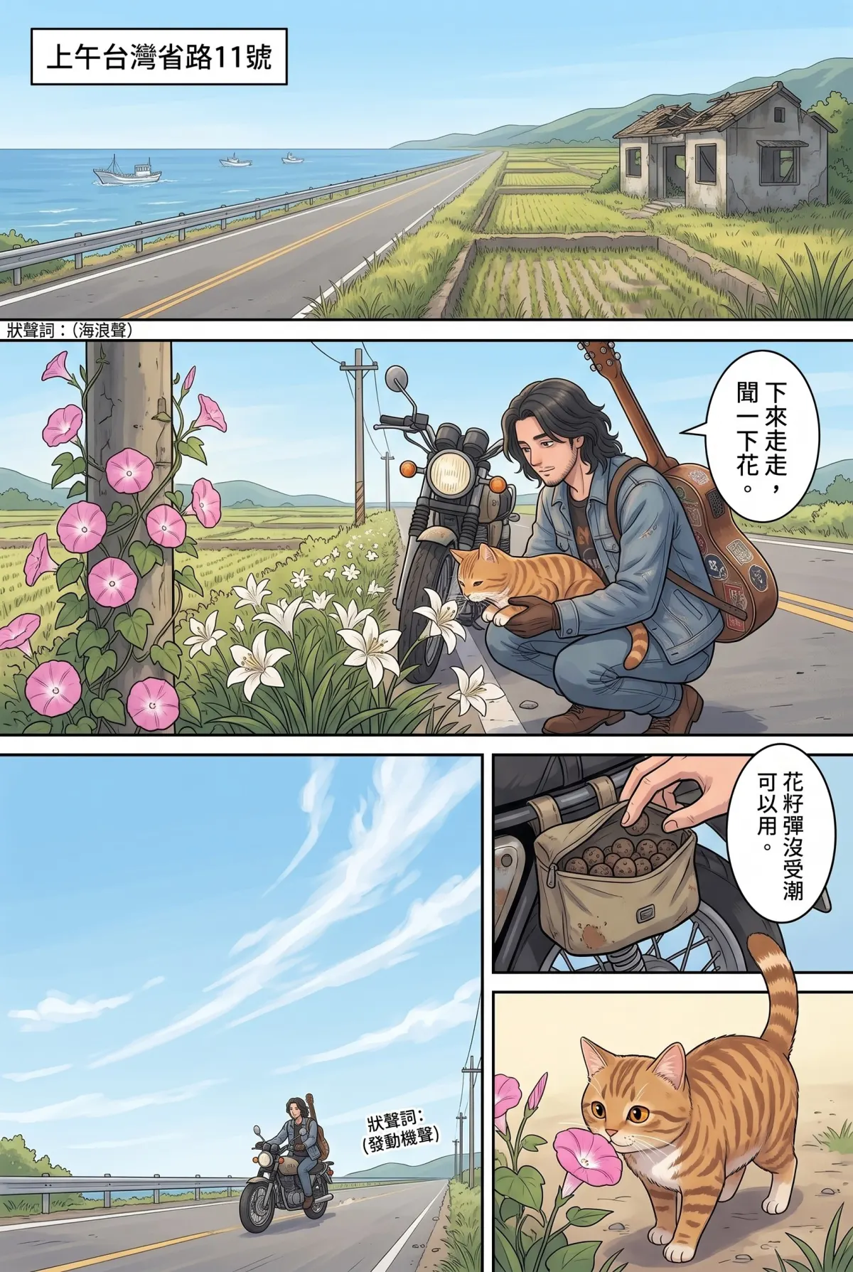 《太平洋公路：破吉他與信號槍的午後》 第 5 集　《太平洋公路：破吉他與信號槍的午後》 - 第五章：燈塔守護人的茶 第 5 頁
