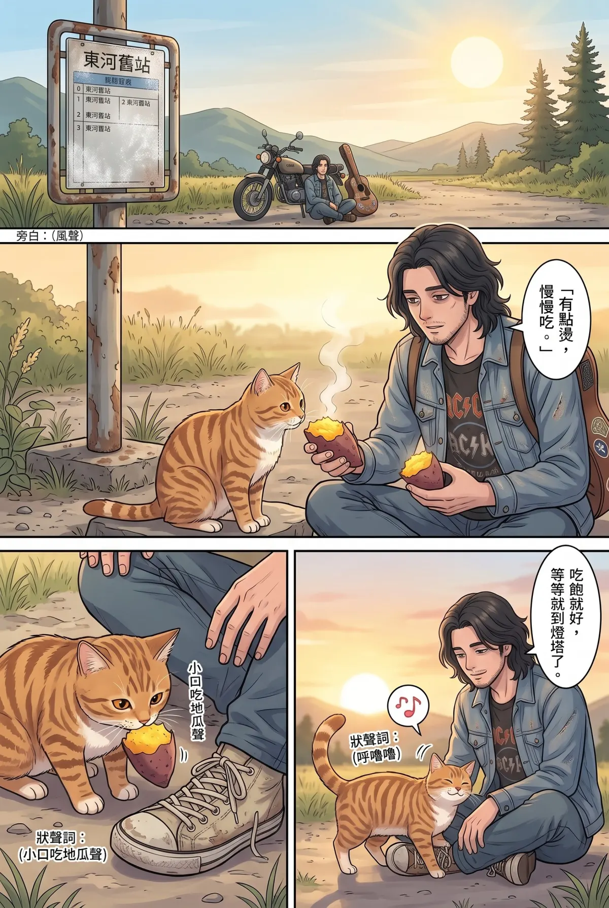 《太平洋公路：破吉他與信號槍的午後》 第 5 集　《太平洋公路：破吉他與信號槍的午後》 - 第五章：燈塔守護人的茶 第 6 頁
