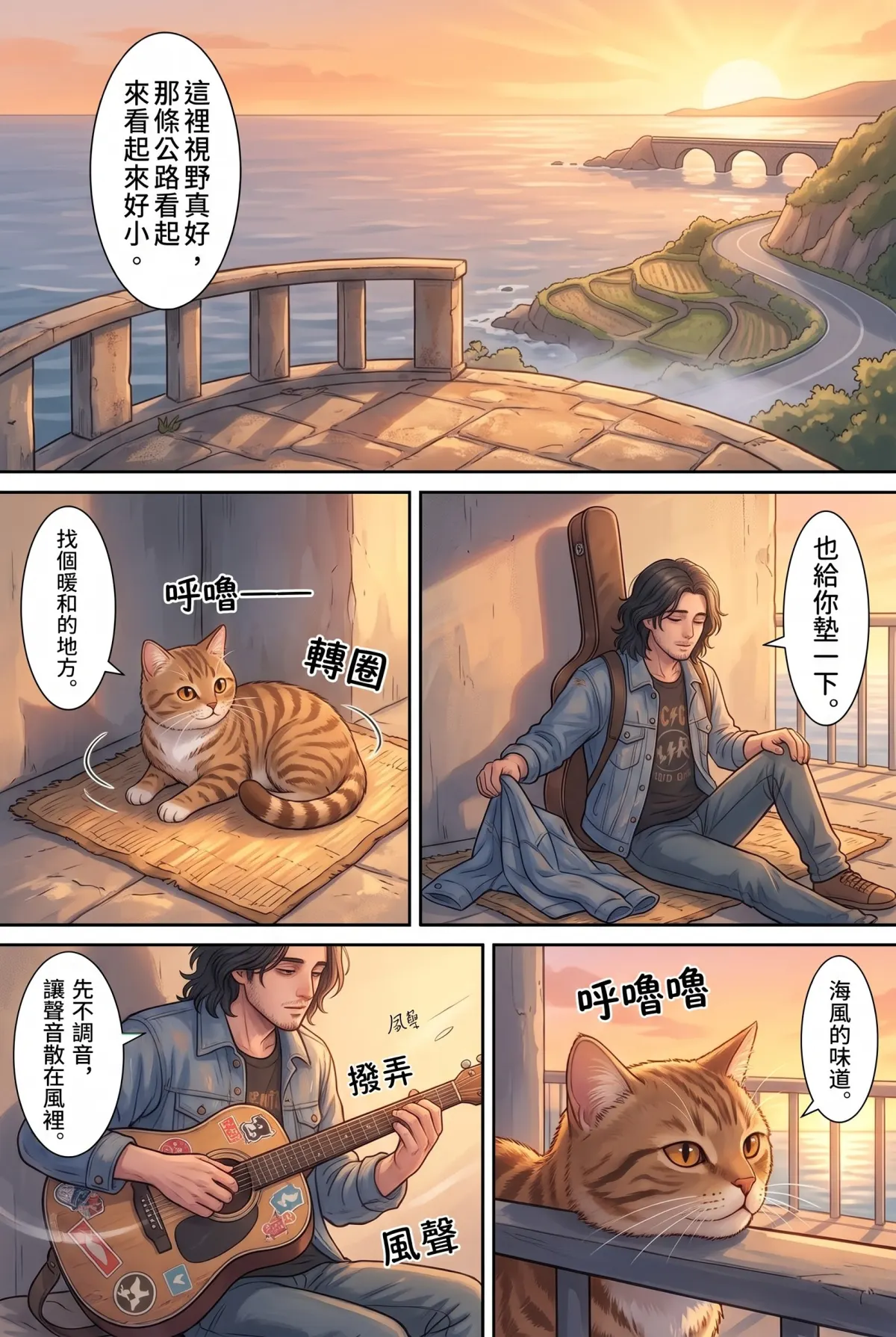 《太平洋公路：破吉他與信號槍的午後》 第 5 集　《太平洋公路：破吉他與信號槍的午後》 - 第五章：燈塔守護人的茶 第 17 頁