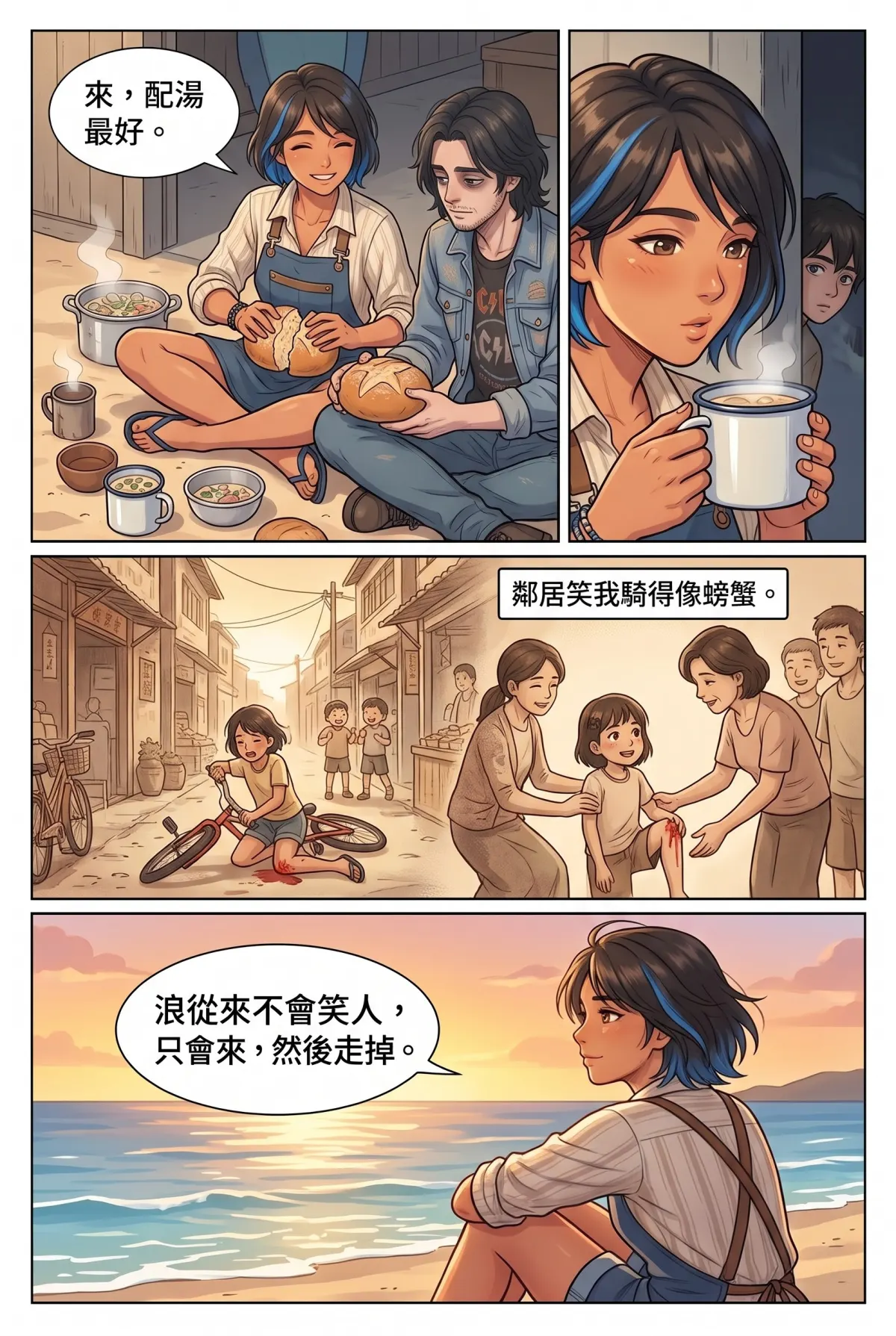 《太平洋公路：破吉他與信號槍的午後》 第 6 集　《太平洋公路：破吉他與信號槍的午後》 - 第六章：不敢追浪的少年 第 11 頁