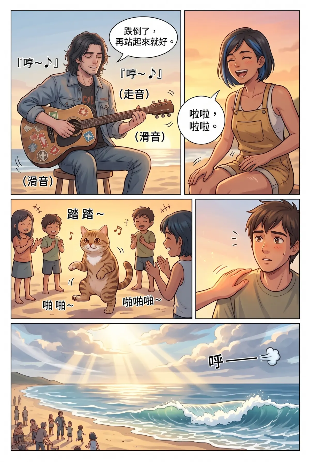 《太平洋公路：破吉他與信號槍的午後》 第 6 集　《太平洋公路：破吉他與信號槍的午後》 - 第六章：不敢追浪的少年 第 15 頁