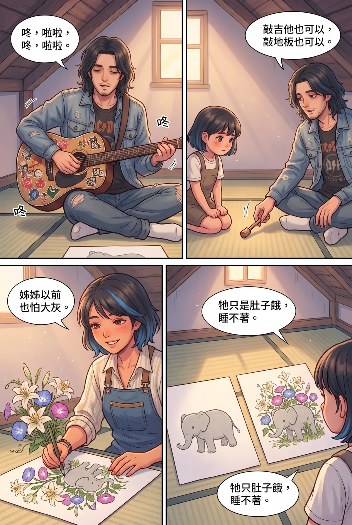 《太平洋公路：破吉他與信號槍的午後》 第 7 集　《太平洋公路：破吉他與信號槍的午後》 - 第七章：失語小女孩的歌 第 11 頁