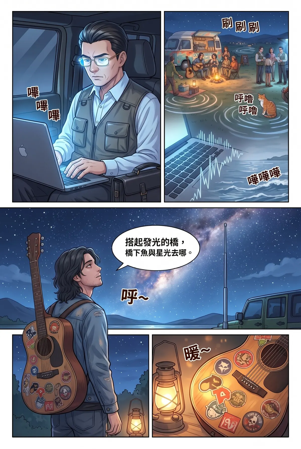 《太平洋公路：破吉他與信號槍的午後》 第 8 集　《太平洋公路：破吉他與信號槍的午後》 - 第八章：來自西部的提案 第 17 頁