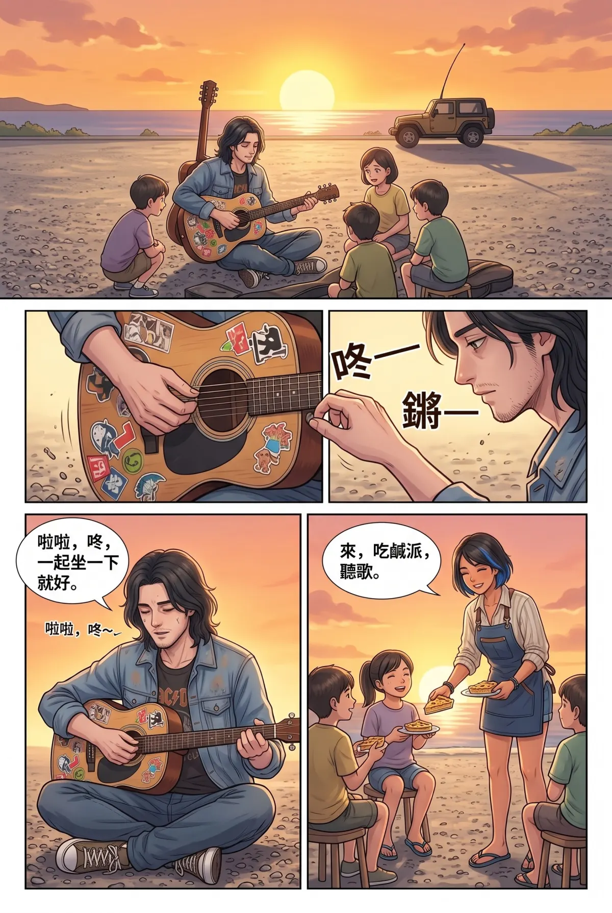 《太平洋公路：破吉他與信號槍的午後》 第 8 集　《太平洋公路：破吉他與信號槍的午後》 - 第八章：來自西部的提案 第 14 頁