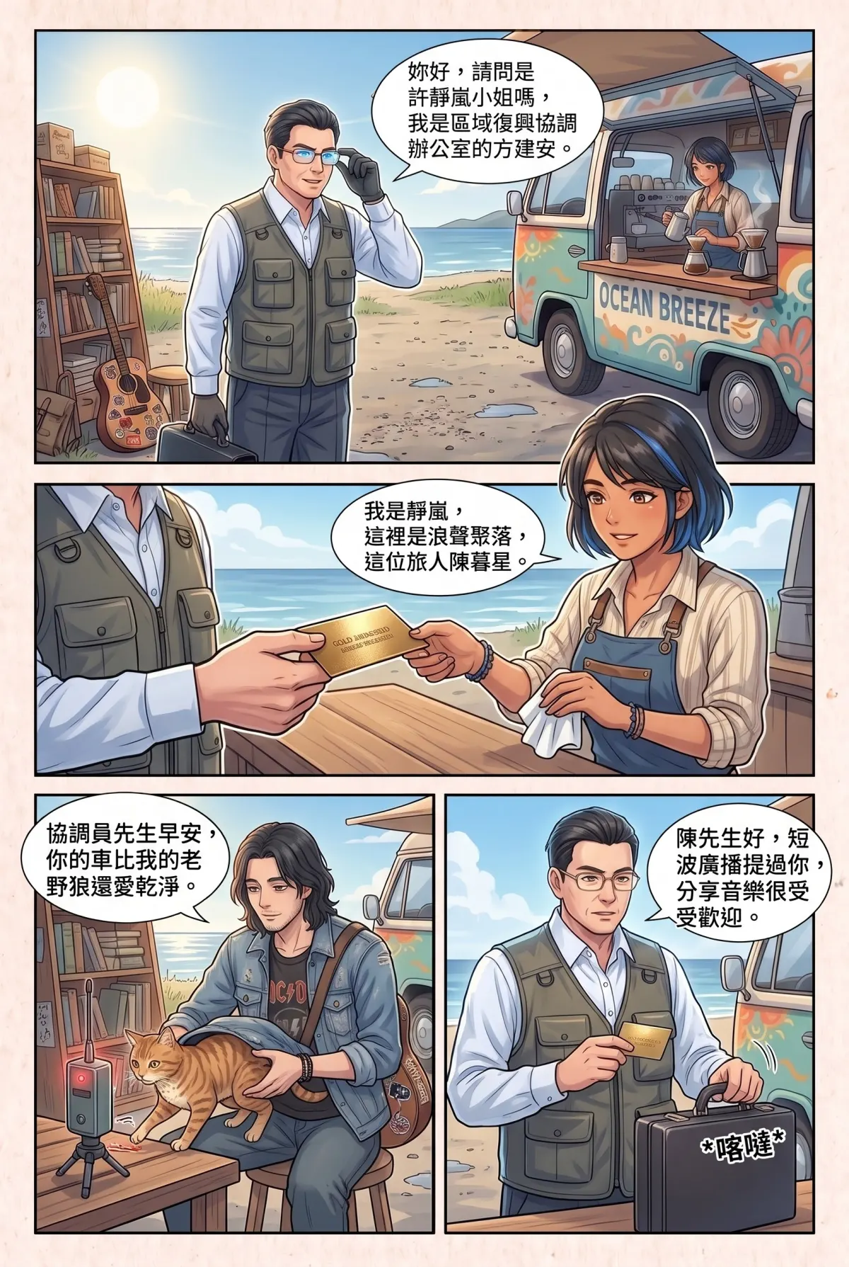 《太平洋公路：破吉他與信號槍的午後》 第 8 集　《太平洋公路：破吉他與信號槍的午後》 - 第八章：來自西部的提案 第 6 頁