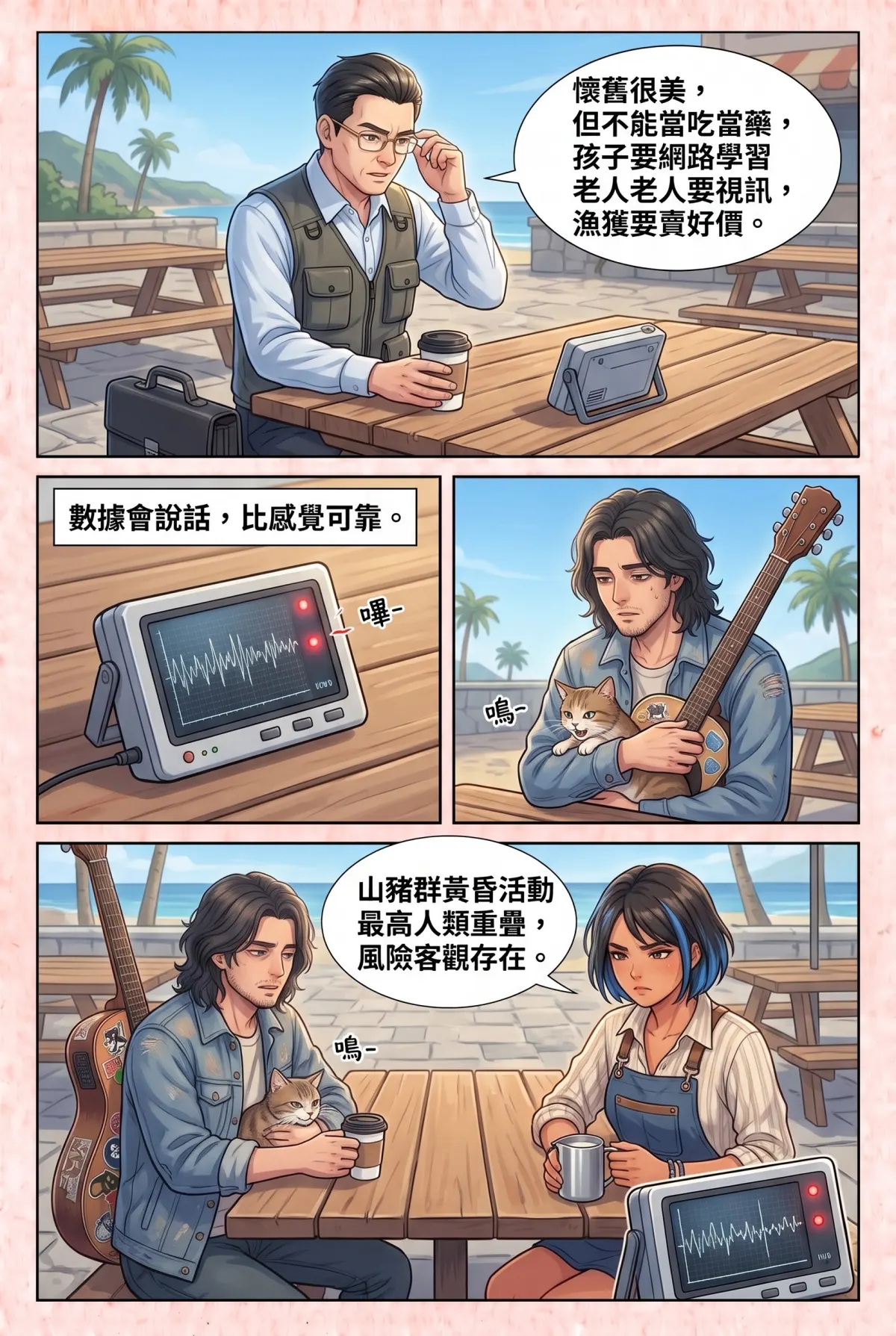 《太平洋公路：破吉他與信號槍的午後》 第 8 集　《太平洋公路：破吉他與信號槍的午後》 - 第八章：來自西部的提案 第 11 頁