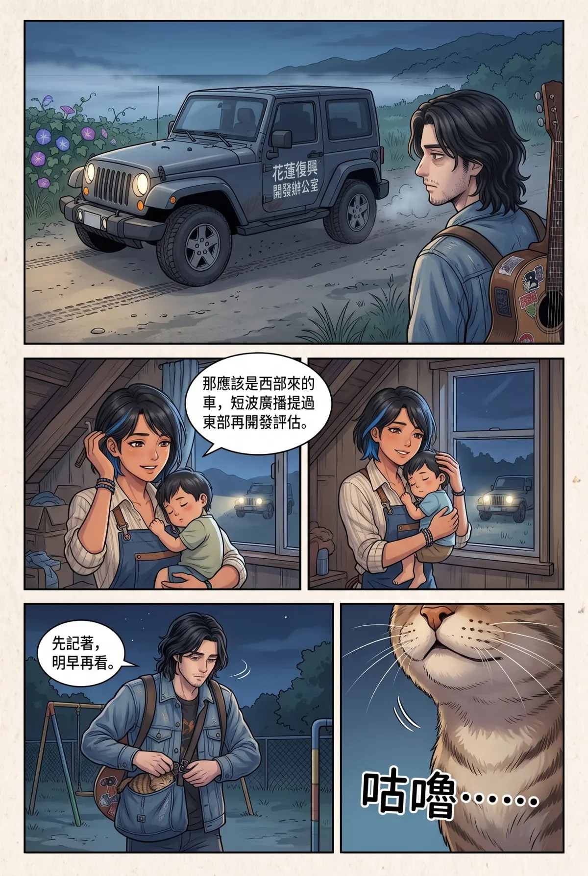 《太平洋公路：破吉他與信號槍的午後》 第 8 集　《太平洋公路：破吉他與信號槍的午後》 - 第八章：來自西部的提案 第 3 頁