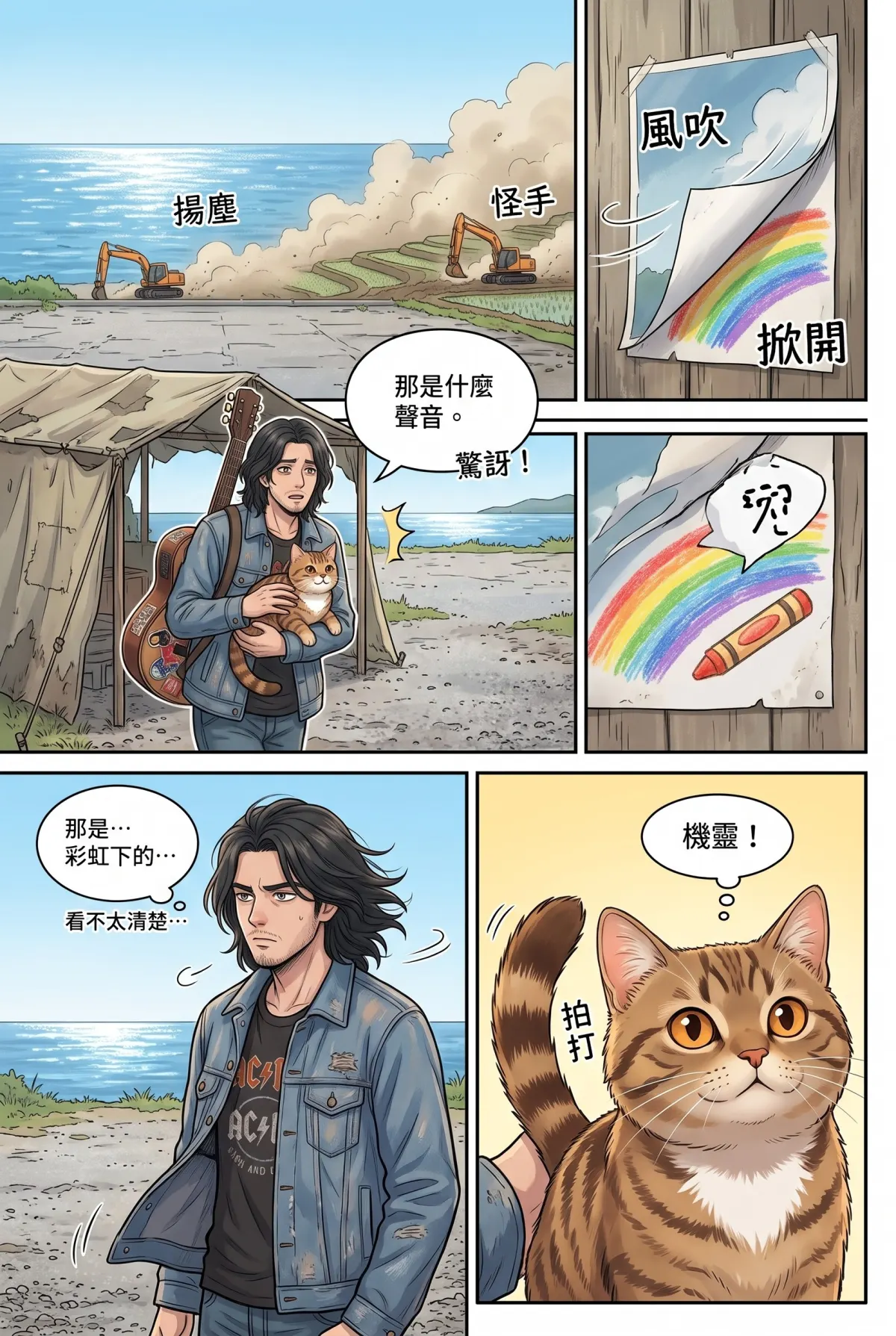 《太平洋公路：破吉他與信號槍的午後》 第 9 集　《太平洋公路：破吉他與信號槍的午後》 - 第九章：雨後的花籽彈 第 2 頁