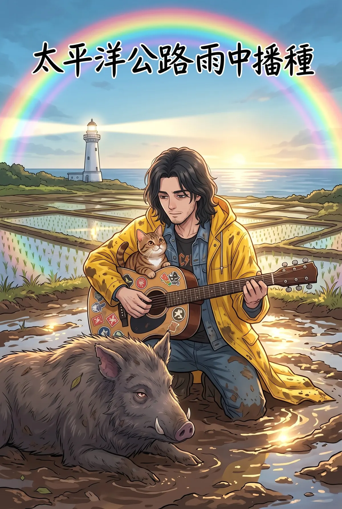 《太平洋公路：破吉他與信號槍的午後》 第 9 集　《太平洋公路：破吉他與信號槍的午後》 - 第九章：雨後的花籽彈 第 1 頁